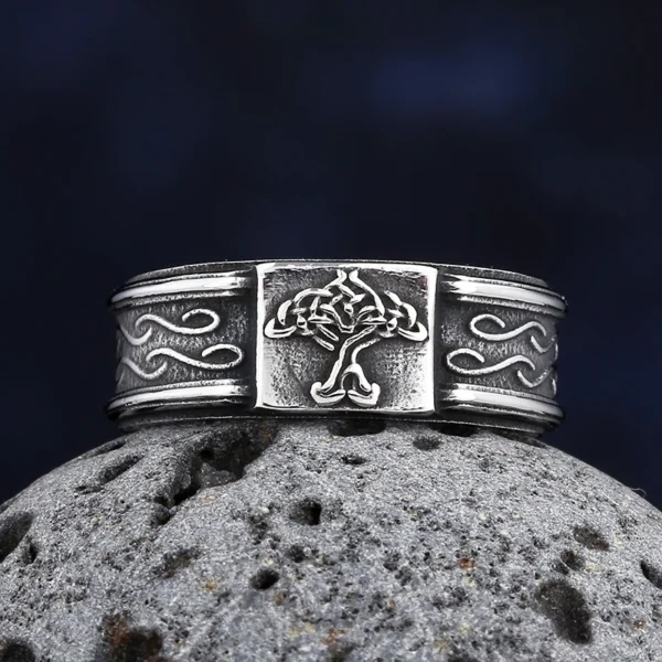 Viking Githic Style Stainless Steel Celtics Knot Ring Men Nordic Trinity Wedding Rings Womens Band  Jewelry Boyfriend Gift - Image 13