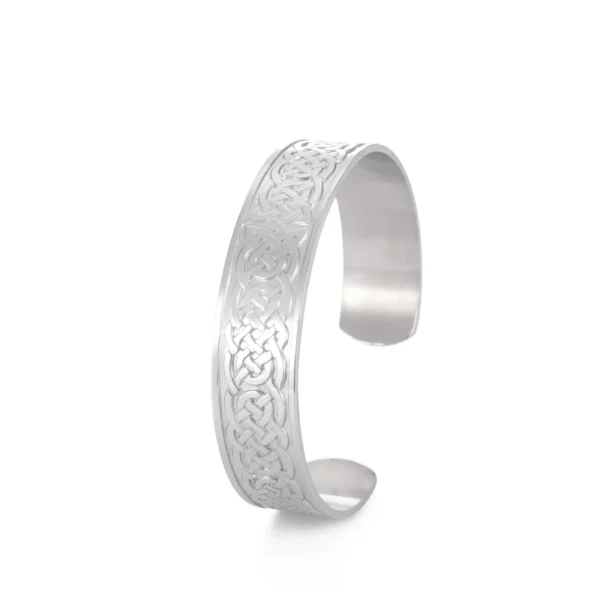 Teamer Stainless Steel Nordic Viking Runes Bangle Men Women Wicca Amulet Vintage Tree of Life Cuff Bracelet Jewelry Couple Gifts - Image 30