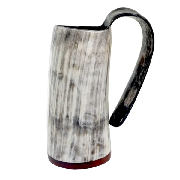 100% Natural Hand Made Ox Horn Mug Viking Drinking Mugs Beer Drinking Horn Coffee Mug-Food Grade&One Year Warranty - Image 9